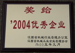 2004年优秀企业